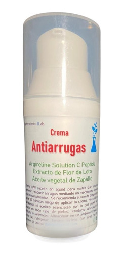 Antiarrugas, Argireline, Aceite Pepa Calabaza, Flor De Loto 