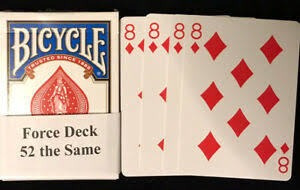 Bicycle Force Deck, Magic Cardistry Close Up Mentalism Tally