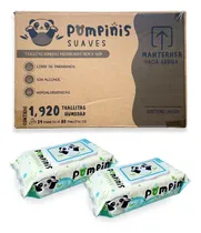Comprar Toallitas Humedas Pompinis Suaves, 12 Pack - 960 Toallitas