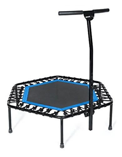 Mini Trampolin Sportplus Silent Fitness Con Barra De Manejo