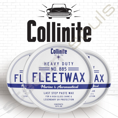 Imagen 1 de 9 de Collinite | 885 | Fleetwax Heavy Duty Paste | Cera / Pasta