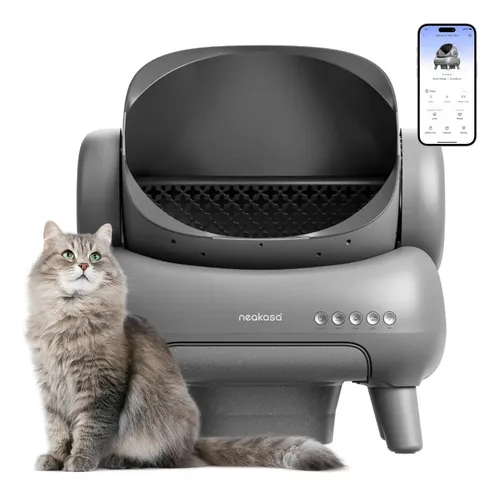 Gato！ Neakasa Caixa De Lixo De Gato Autolimpante Para Gatos App Preto