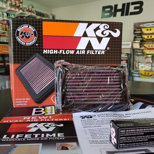 Filtro Ar Ya6604 Xt660 Xt 660 Mt03 K&n Esportivo Kn Ya-6604