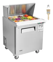 Comprar Vevor Refrigerador Comercial  De 28  Con Mesa De Preparación