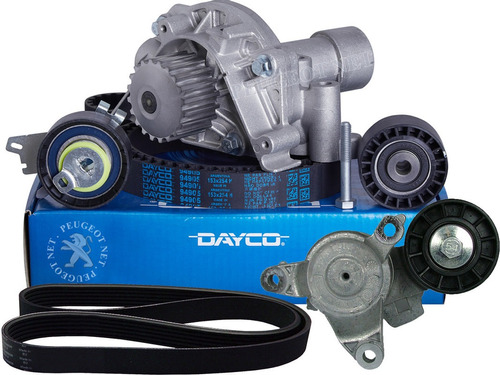 Kit Distribucion Dayco + Kit Poly Peugeot 407 2.0 16v 143 Cv