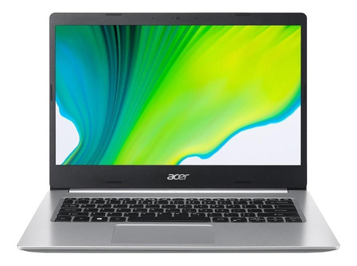 Imagen 1 de 6 de Laptop Acer Aspire 5 A514-53 plata 14", Intel Core i3 1005G1  8GB de RAM 512GB SSD, Intel UHD Graphics 60 Hz 1366x768px Windows 10 Home