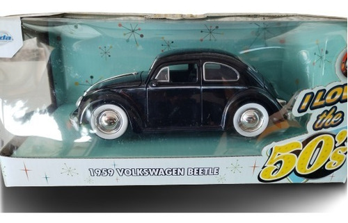 Volkswagen Negro Classic 50s Escala 1:24