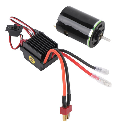 Motor De 540 Escobillas Para Set 1/10 Rc Crawler Esc Water