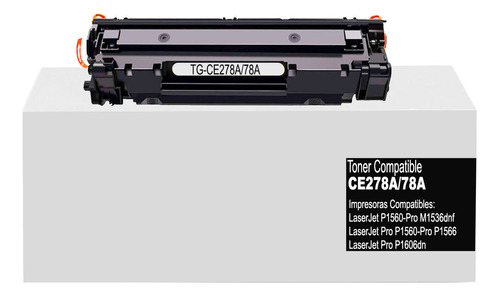 Toner Generico Ce278a 78a Para Laserjet P1606dn/p1566/m1536