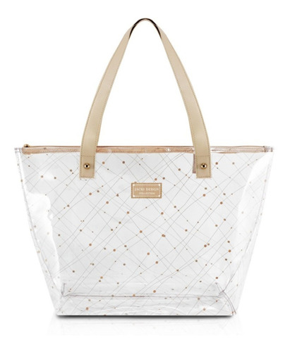 Bolsa Feminina Charmosa Glow Transparente Jacki Cores