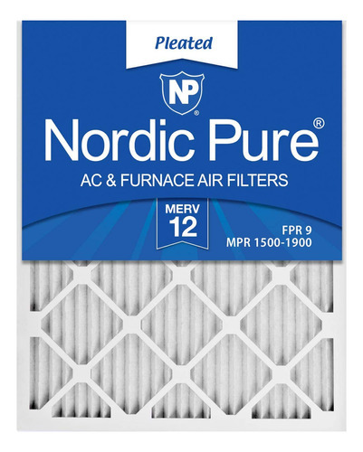 Nordic Pure Merv 8 - Filtros De Aire Plisados Para Aire Acon