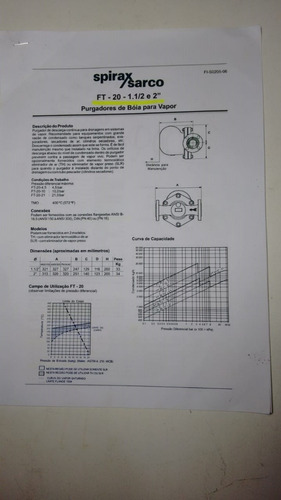 Imagem 2 de 4 de Conj. Mecan.-ft 10/20 - 2 - 1.012.050.350 -14/21 Kg.- Spirax
