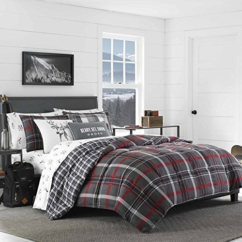 Eddie Bauer Home Willow Plaid Whistler Ridge Juego De Edredó