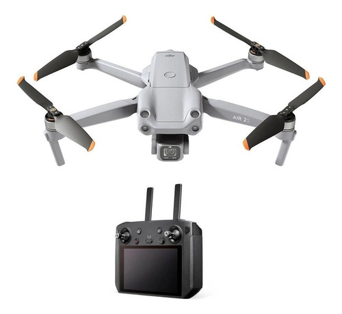 Drone Dji Air 2s Fly More Combo Smart Controller Disponível Cor Cinza