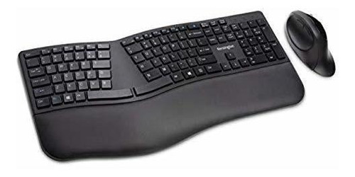 Teclado Y Mouse Inalámbricos Ergonómicos Kensington Pro Fit 