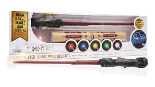 Varita Harry Potter Deluxe 39 Cm Lumos Wand