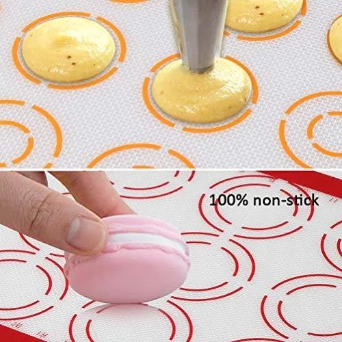 Tapete De Silicona Para Hornear Macarrones Miu, Tapete Antia