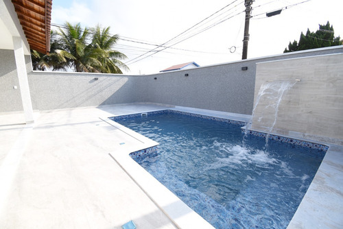 Imagem 4 de 21 de Casa Com Piscina À Venda Em Peruíbe / Sp.