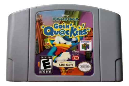 Disney Donald Duck Goin Quackers Nintendo 64 Repro