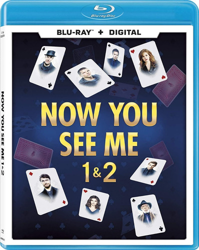 Blu Ray Now You See Me 1 Y 2 Original