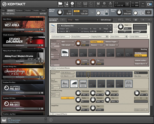 Kontakt 6.6.1 + 1 Librería A Elección