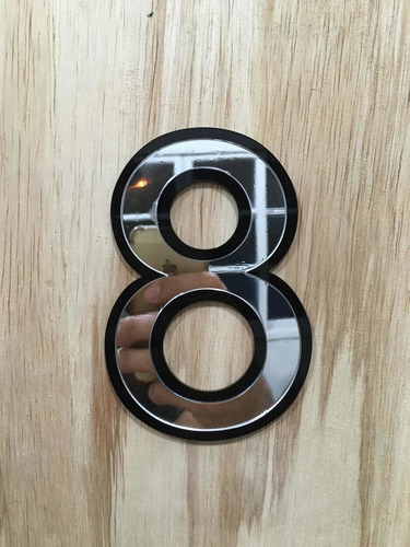 Kit C/ 3 Números P/ Sua Casa Feitos Com Acrílico Espelhado