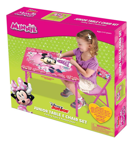 Minnie Mouse Table Blossoms Bows Jr. - Juego De Actividades