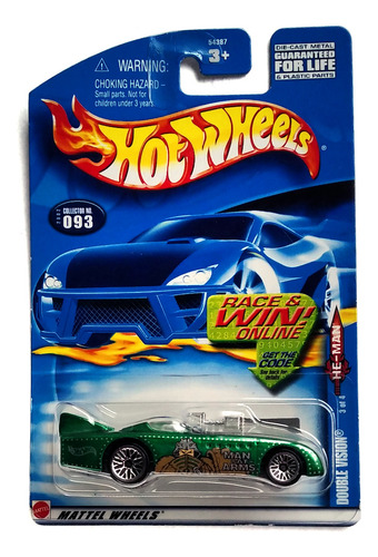 Hot Wheels Double Vision Masters Of The Universe Año 2002 (Usado)