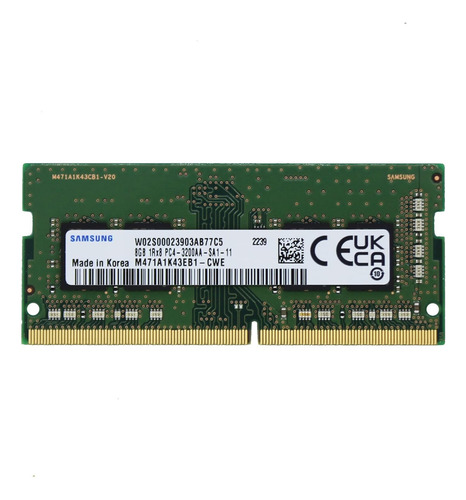Memoria Ram Ddr4 8gb Samsung Ddr 4 (Usado)