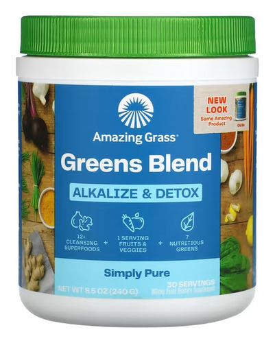 Amazing Grass - Suplemento Alimenticio Alcalinizante 240 G