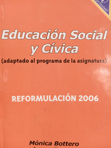 Educacion Social Y Civica Bottero