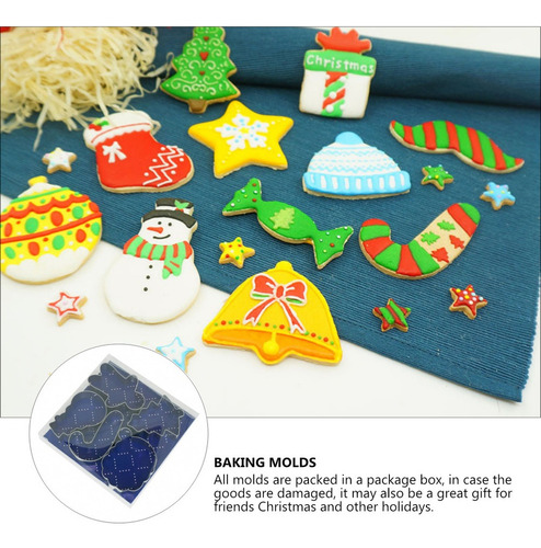 5 Moldes Para Galletas Para Hornear Galletas De Navidad.