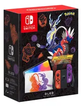 Comprar Nintendo Switch OLED HEG-001 64GB Pokémon Scarlet & Violet Edition color rojo y violeta y negro 2022