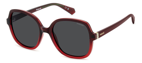 Lentes De Sol Polaroid Mujer Pld 4177/s/x 207367c9a55m9 Diseño Rojo