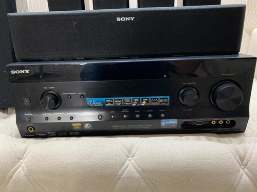 Receiver E Home Theater Sony 7.2 Completo Caixas E Subwoofer