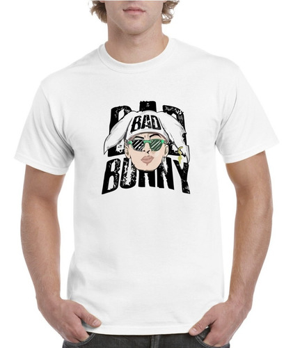 Camisetas Baratas Bad Bunny Conejito Trapero 