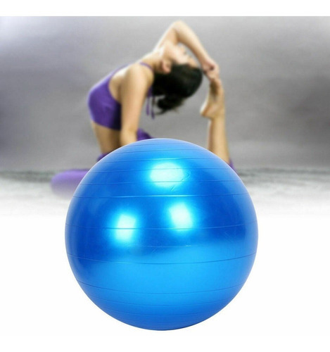 Bola De Pilates Yoga Suiça Ginástica 55 Cm Supermedy