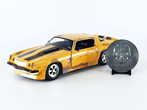 Transformadores 1:24 1977 Chevy Camaro Abee Die-cast 9ft3l