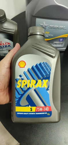 Aceite Shell Spirax 75w140 Full Sintetico Italia 1 L Transmi
