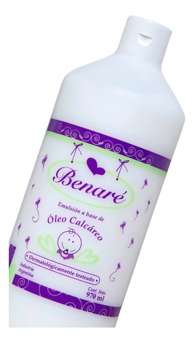 Oleo Calcáreo Bebé Sin Parabenos 970ml Benare X 6