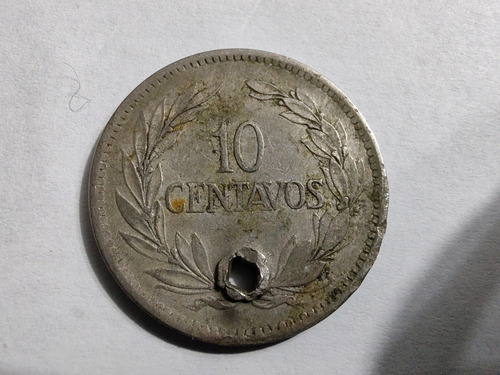 Moneda Ecuador 10 Centavos 1919 (&816 (Usado)