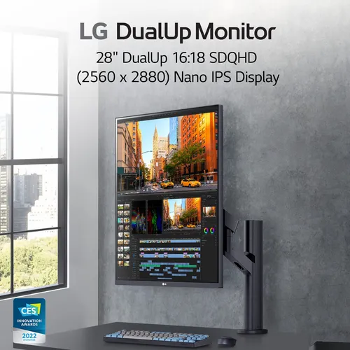 Monitor LG 28mq780-b 28 Sdqhd Nano Ips Ergo Negro