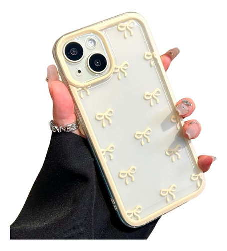 Cnn Funda Transparente Resistente Y Portátil For iPhone -
