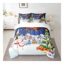 Comprar Conjunto De Edredones De Navidad 7 Piezas, Cama De Muñeco De