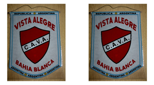 Banderin Grande 40cm Vista Alegre Bahia Blanca