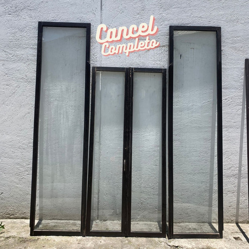 Cancel De Madera Para Local Comercial Con Vidrios (Usado)