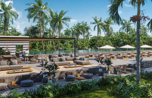 Condo Con Alberca, Cancha De Padel, En Venta, Boulevard Colosio, Cancún.