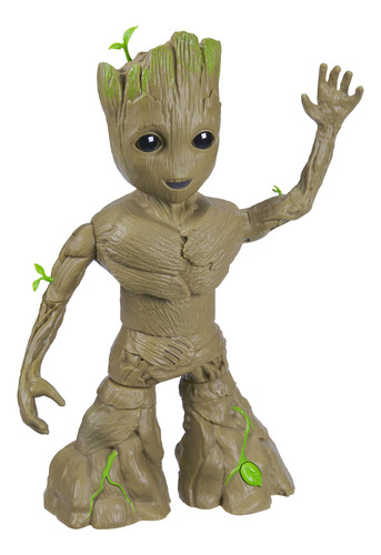 Boneco De Ação Marvel Studios I Am Groot Groove 'n Grow 45.7