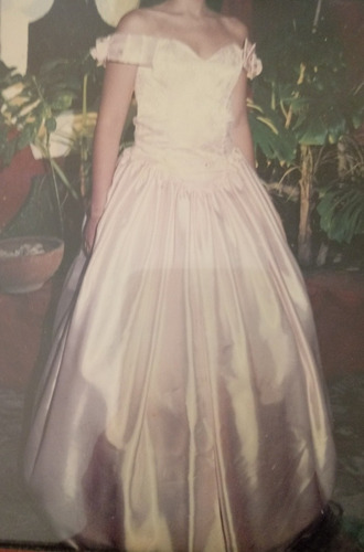 Vestido De 15 Rosa - Encaje Y Raso En Mar Del Plata