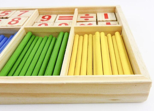 Juego De Madera Educativo Para Aprender Matematica